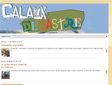 Tablet Screenshot of calaixdesastre.joanpelegri.cat