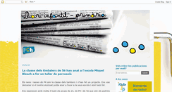 Desktop Screenshot of diariinfantilprimaria.joanpelegri.cat